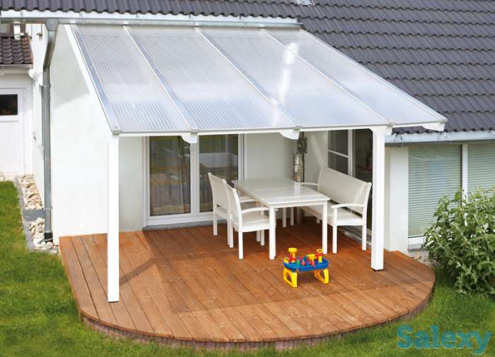 Сотовый поликарбонат для навесов, фотография 1