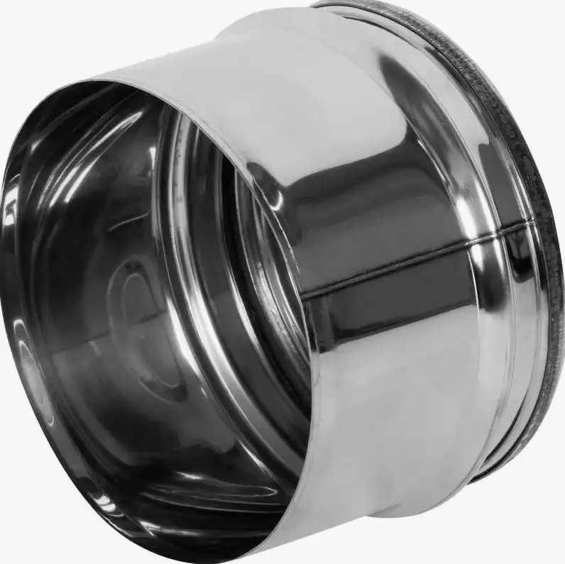 Заглушка для дымохода, D 110-200 мм, s 0,5 мм, Марка: AISI 430, фотография 1