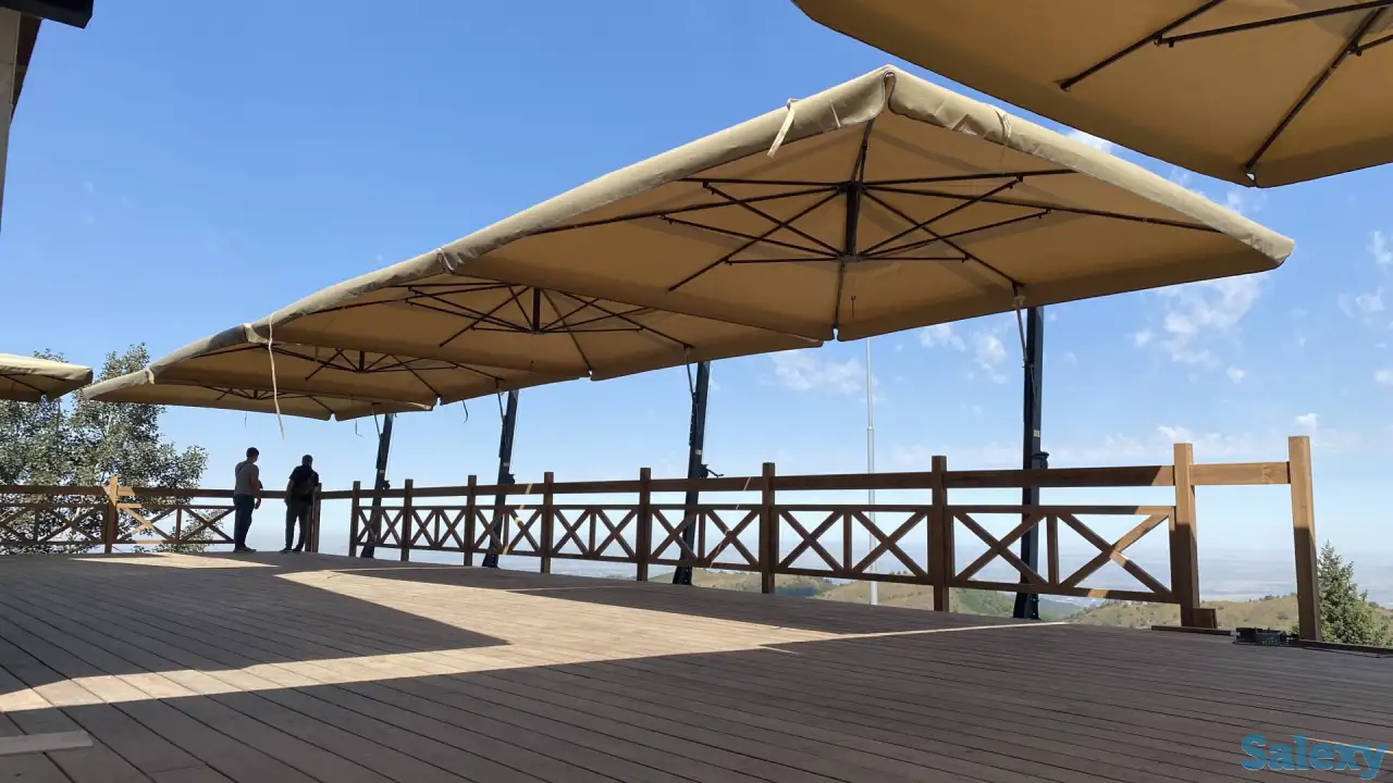 Зонт на боковой опоре 3*3, фотография 3