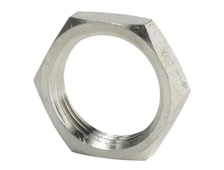 Контргайка 1 мм, D 6-100 мм, Материал: чугун; сталь; латунь..., Покрытие: оцинкованная..., фотография 1