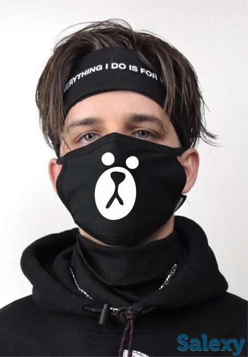 Модные маски из 100% хлопка, фотография 11