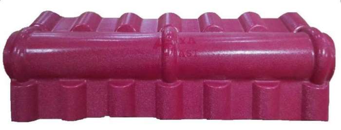 Пластмассовая черепица из ПВХ, фотография 5