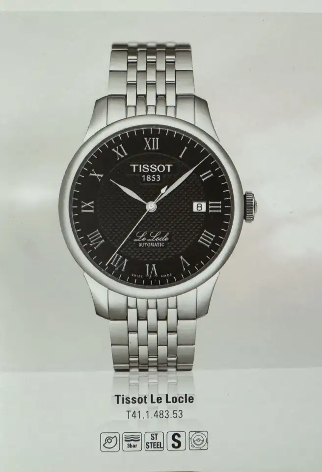 Мужские наручные механические часы Tissot Le Locle, фотография 3
