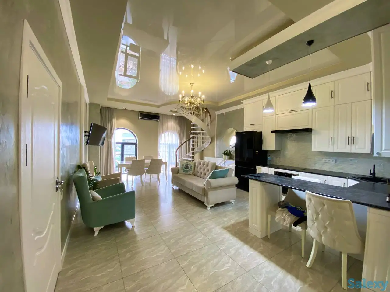 Паркентский,ЖК Ренессанс,3-комнатная-дуплекс,8/9,98 м²,евроремонт, фотография 3