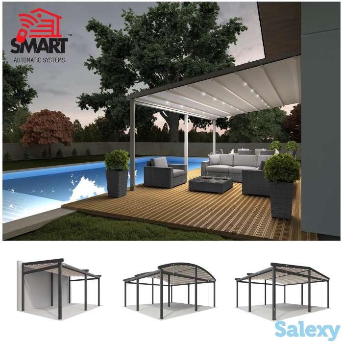 Автоматические тентовые навесы «Пергола», фотография 1