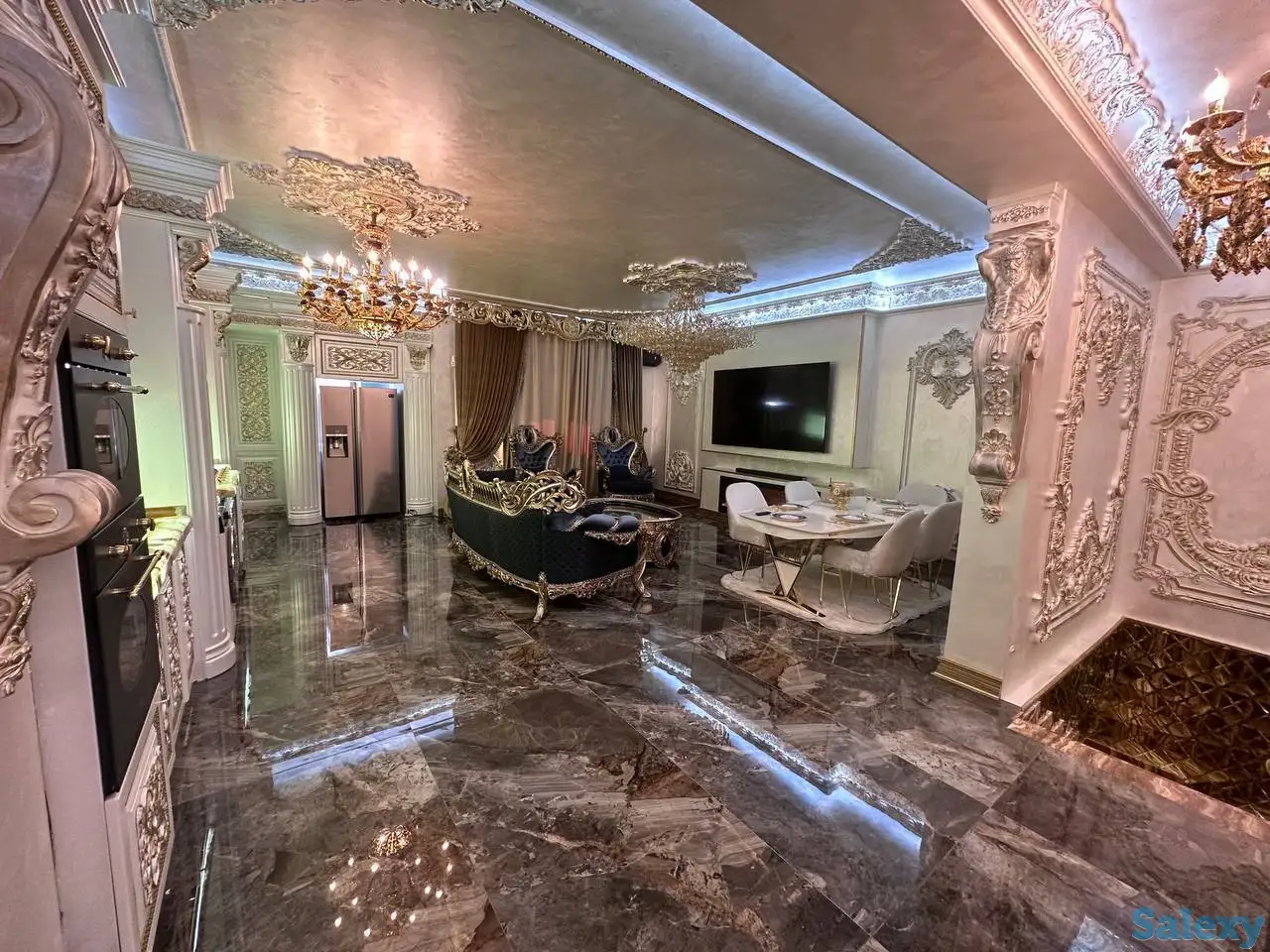 ЖК Parisien,5-комнатная-дуплекс,1/-1/8,176 м²,итальянская мебель, фотография 1