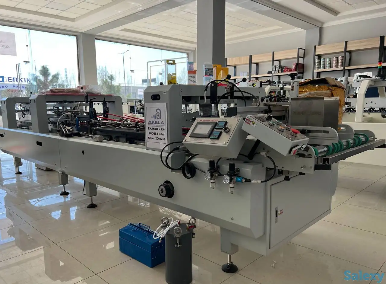 Фальцевально-склеивающая машина  ZH-700GS, фотография 1