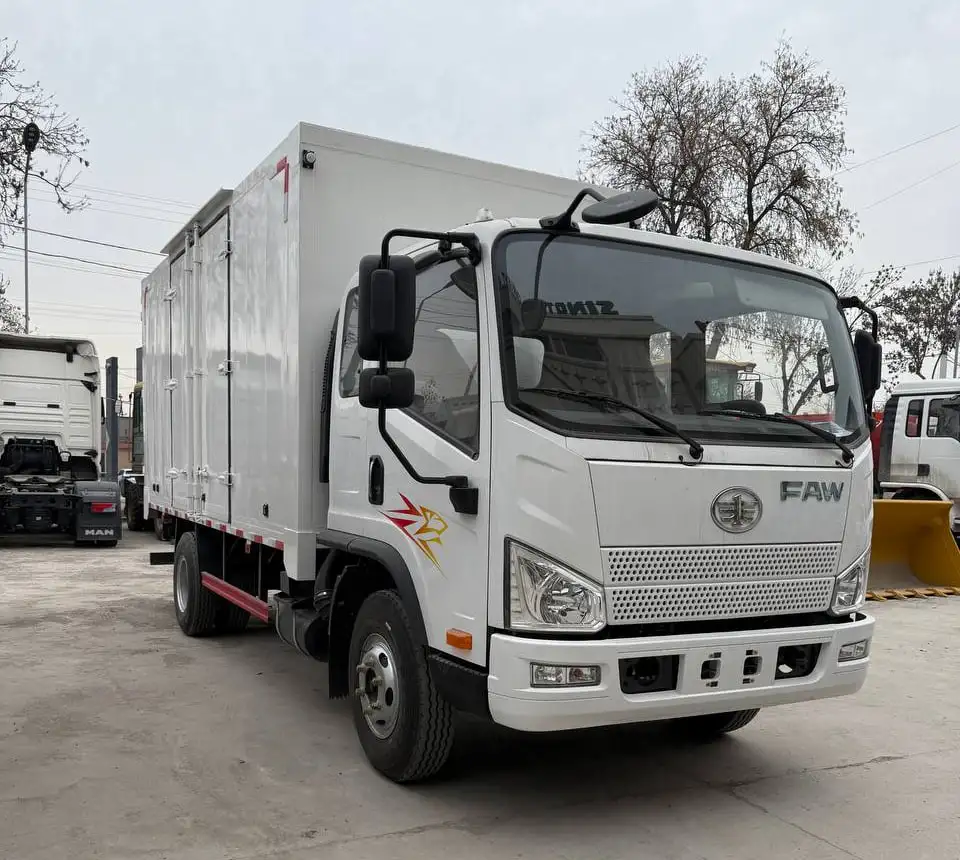 Автофургон изотермический FAW Tiger V, VUM1110 24,2 м3, фотография 2