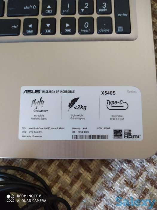 продам ноутбук от мирового бренда Asus, фотография 2