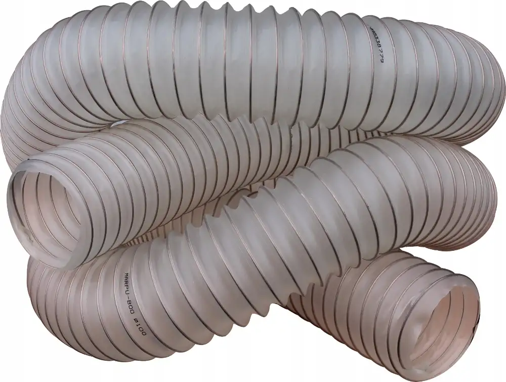Труба вентиляционная гибкая шахтная D:мм, Тип: ТВГШ, L:10-100 м, фотография 1