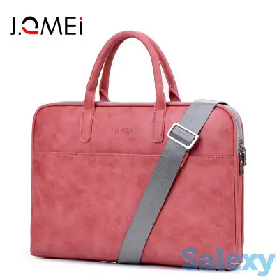 Сумка для ноутбука Женская J.QMEI для ноутбуков и Macbook AIR/Pro M1, фотография 4