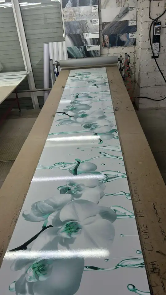 Кухонный фартук на стену, Кухонный гарнитур, Стеновая панель, Скинали, Декор Панель, фотография 11