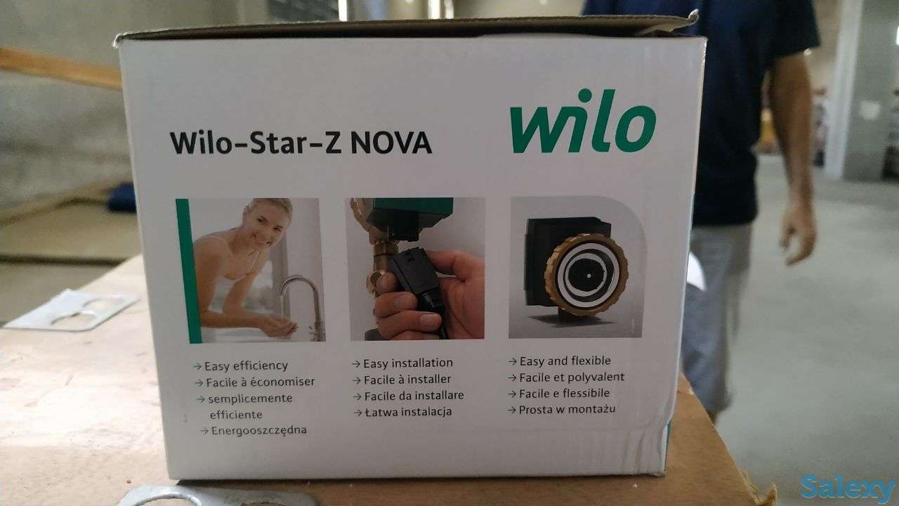 WILO Насос для ГВС STAR-Z NOVA/20/4-3 b 20/5-3, фотография 3