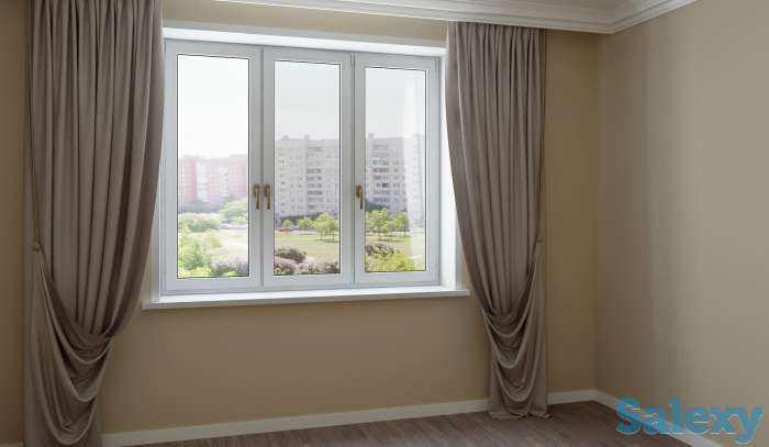 Пластиковые окна и двери подоконники акции скидки, фотография 3