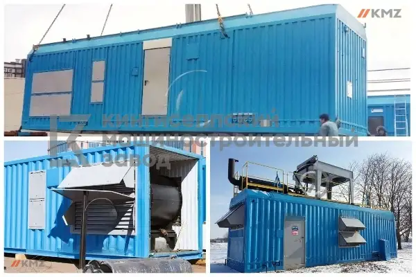 Электростанция контейнерного типа 1000 кВт, фотография 1