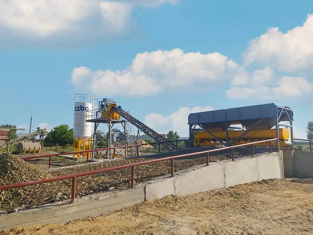 Стационарный бетонный завод лента 36, фотография 5