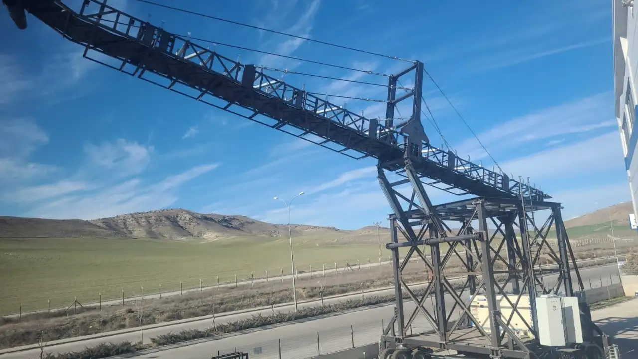 Радиальный конвейер Автоматический Телескопический PTRC2000, 2000 тчас, PolygonMach Турция, фотография 5