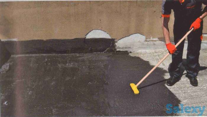 Мастика битумная Жидкая резина  эмульсия битумно-полимерная универсальная BITUMFLEX  Treff, фотография 11