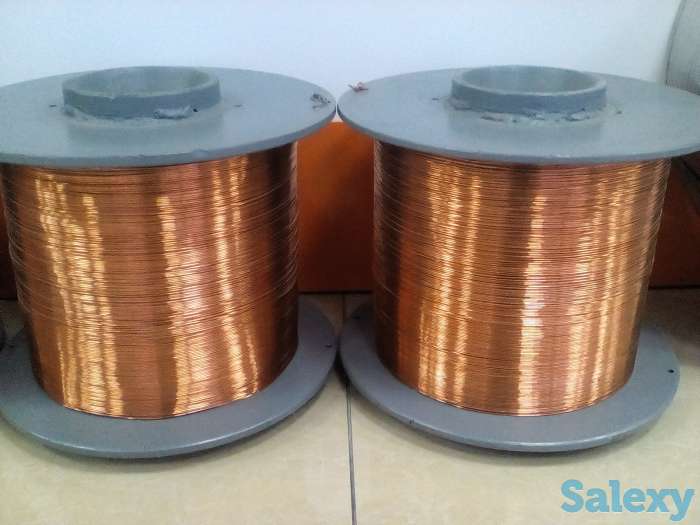 Эмальпровод медный (обмоточный) ПЭТВ-2 различного сечения от 0,67мм, фотография 1