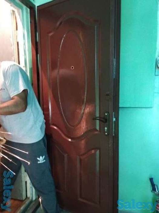 Установка замков в железные двери, фотография 1