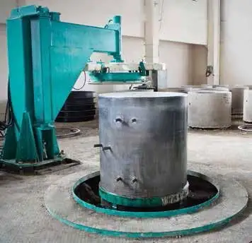 Оборудование для производства бетонных труб, диаметр до 1,.5 м, длина до 2,5 м. VVIHY Multicast S150,Hawkeye Pedershaab, фотография 9