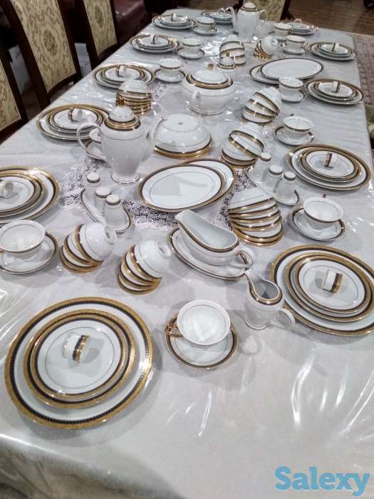Изысканный столовый сервиз, на 12 персон 129 предметов, фотография 2