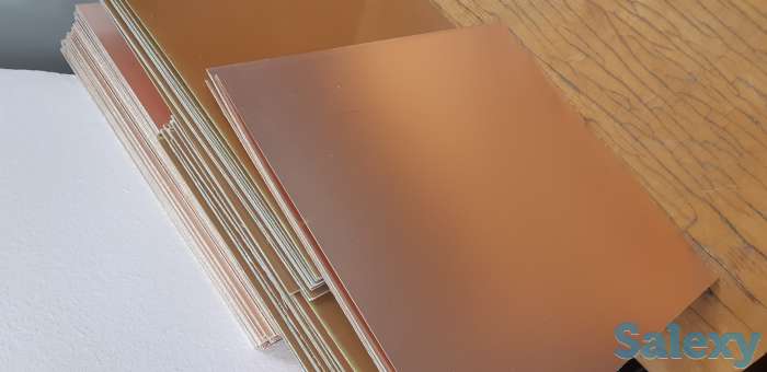 Фольгированный стеклотекстолит (покрытие медь 35мкм), фотография 1