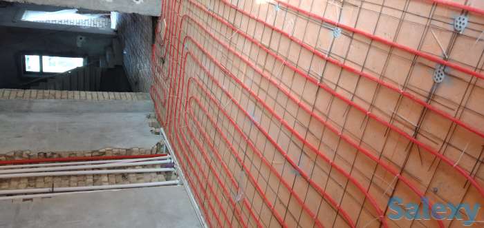 Монтаж отопления сантехник тёплый пол, фотография 3