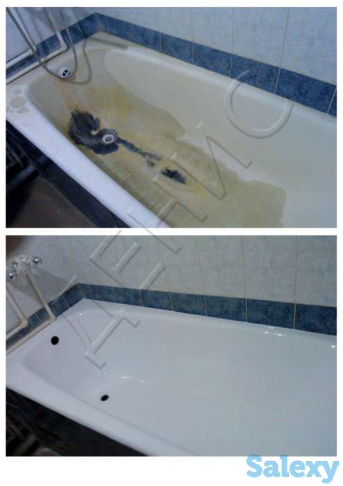 Реставрация и эмалировка ванн, фотография 1