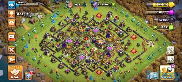 Продам почти фул 11 играю 6 лет у меня 14 тысяч гемов это алмазы проадм недорого договориться можно, фотография 3