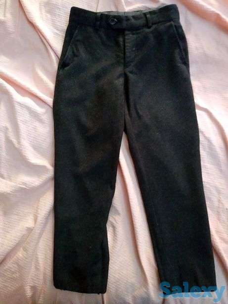 Тёплые школьные брюки в подарок жилет, фотография 1