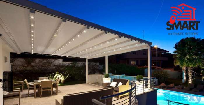 Автоматические тентовые навесы «Пергола», фотография 4