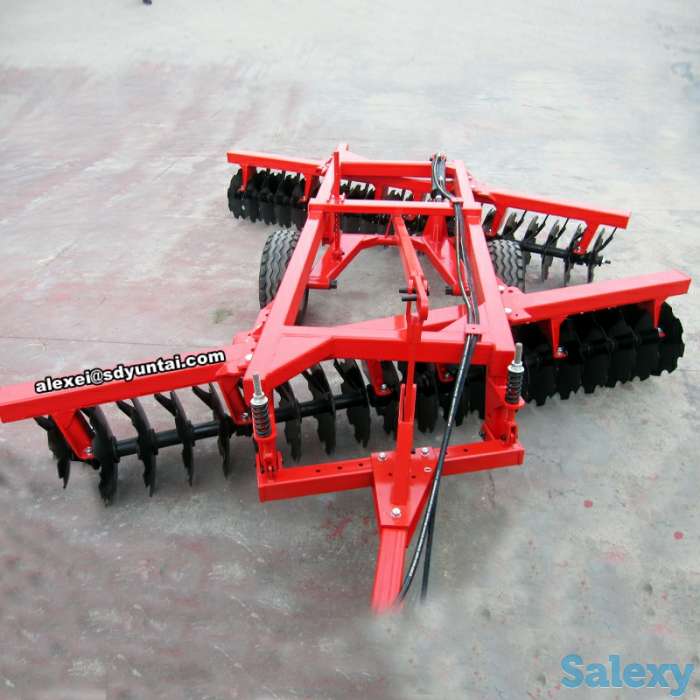 БДТ дисковая борона 1BZY прицепная гидравлическая тяжелая борона с смещением, фотография 2
