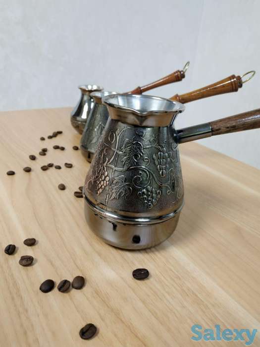 Медные турки с гравировкой, фотография 1