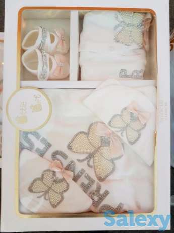 Продам новый комплект на выписку из роддома для девочки, фотография 1
