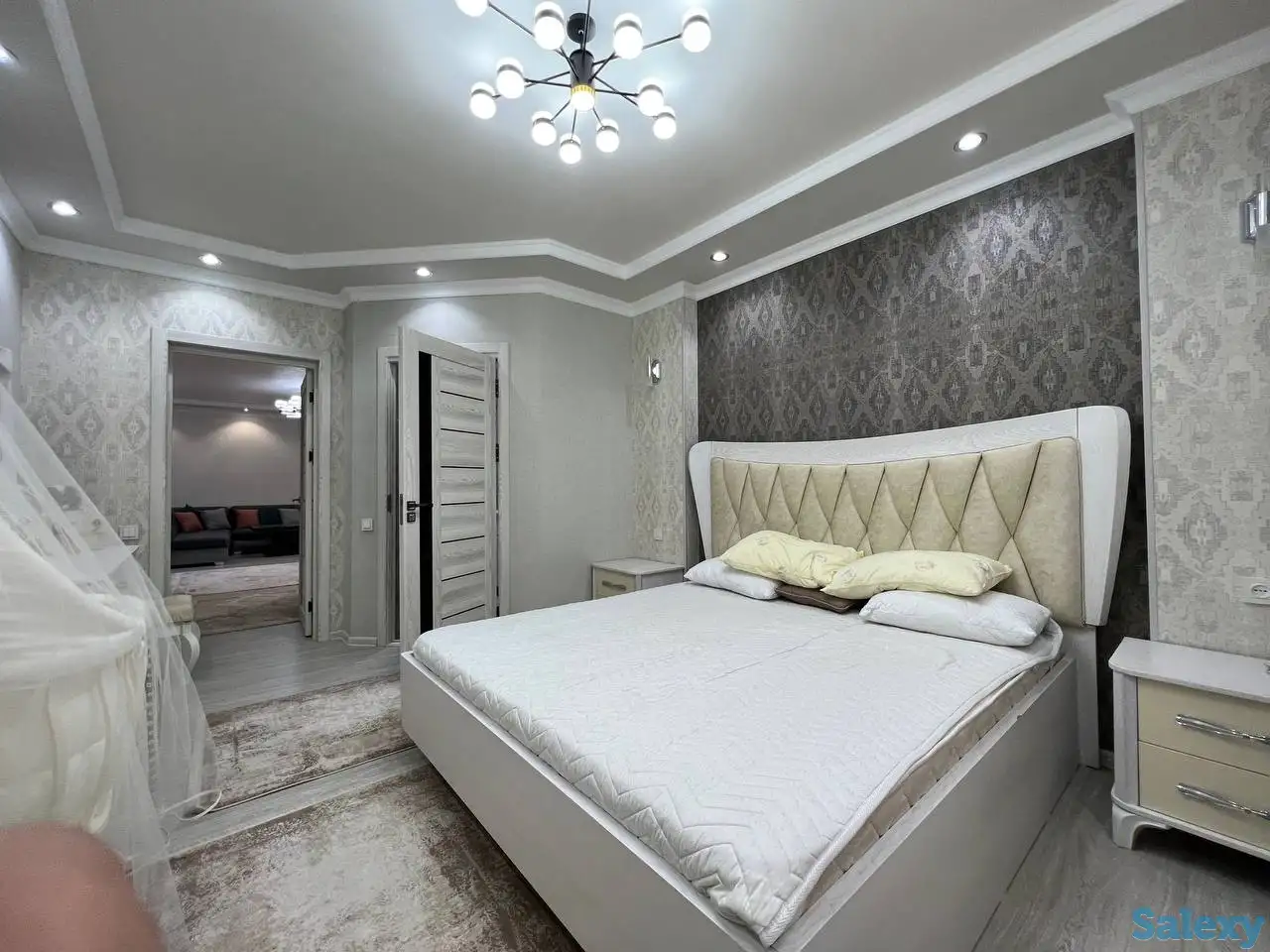 ул.А.Каххара,3-комнатная,4/16,85 м²,евроремонт,мебель,техника, фотография 5