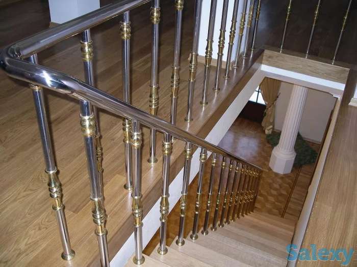 Перила,ограждение для лестниц из нержавеющей стали, фотография 3
