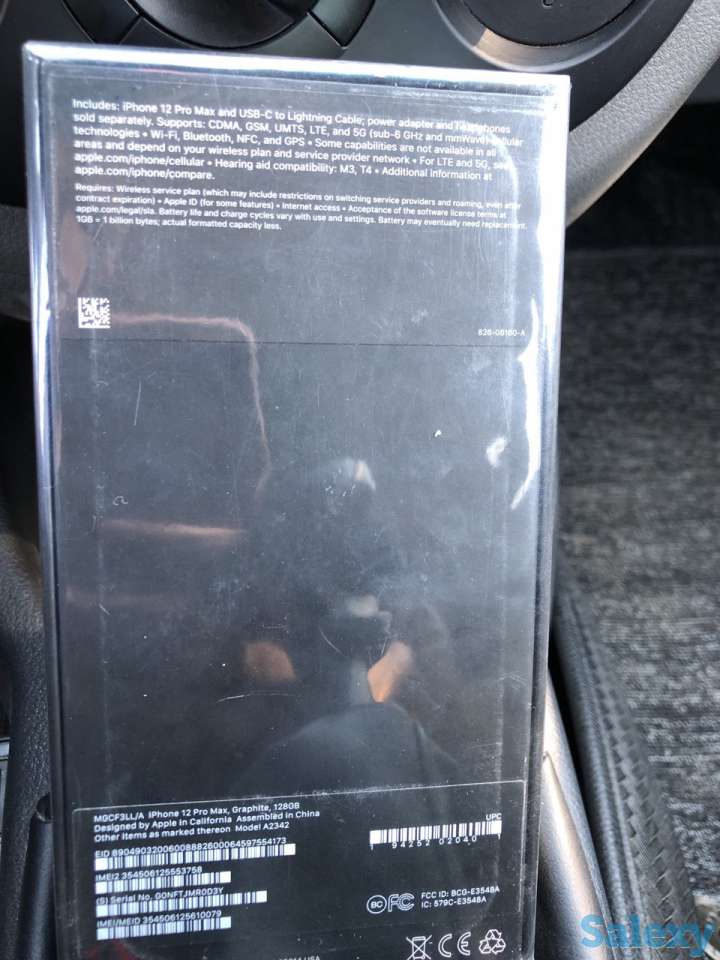Iphone 12 pro max sotiladi xolati a’lo  rangi graphite 128 g. Batareya 100% LLA, фотография 4