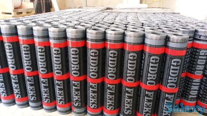 Гидроизоляционный материал для гидроизоляции фундаментов GIDROFLEKS, фотография 3