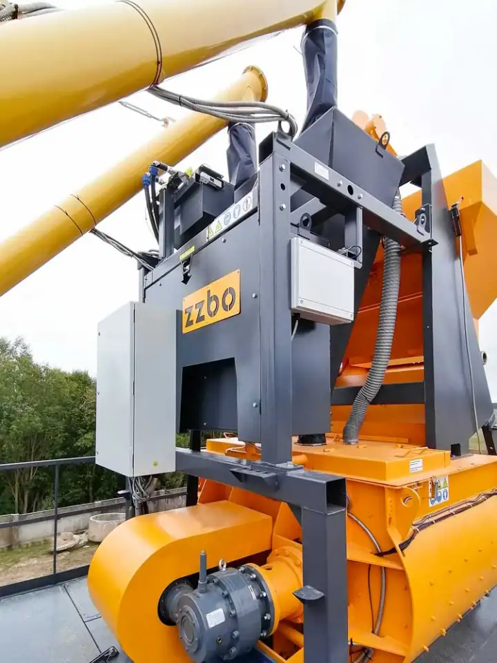 Стационарный бетонный завод Скип-60, фотография 2