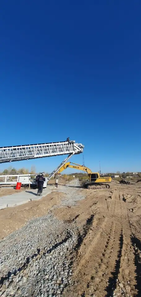 Радиальный конвейер Автоматический Телескопический PTRC1000, 1000 тчас, PolygonMach Турция, фотография 3