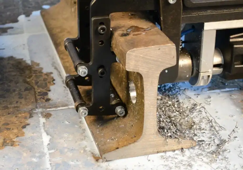 Сверление рельс Тип рельсов: рельсы крановые; рельсы трамвайные; рельсы железнодорожные, фотография 1