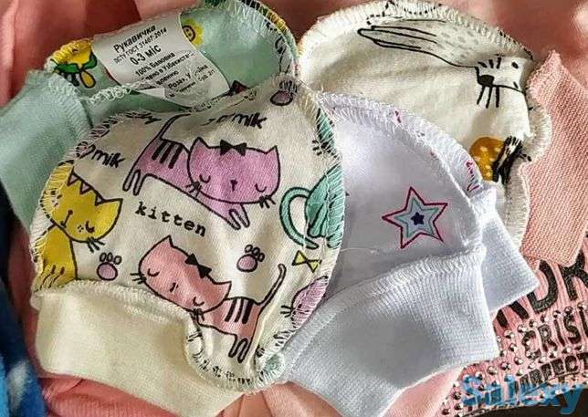 Шапочки ,царапки новорожденным дёшево Скидки распродажа остатков, фотография 1