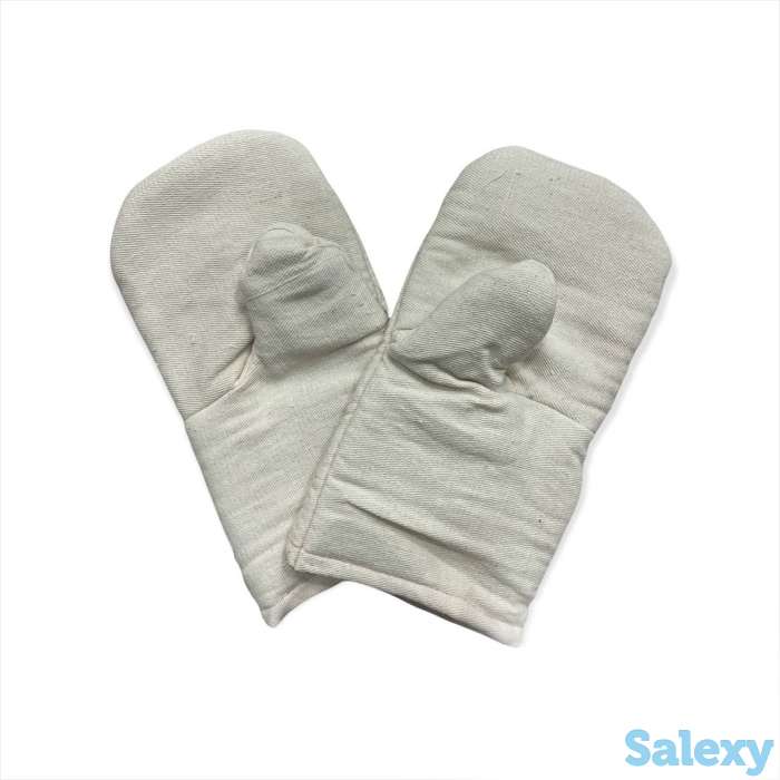 Рукавицы утепленные хб (двухнитка), фотография 1