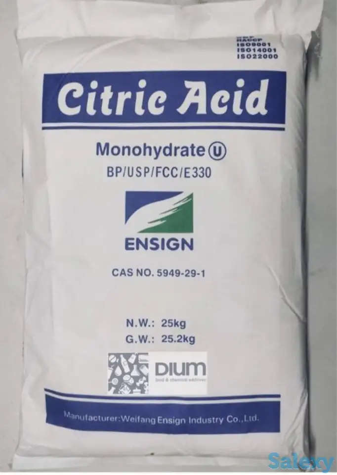 Лимонная кислота E330, фотография 1