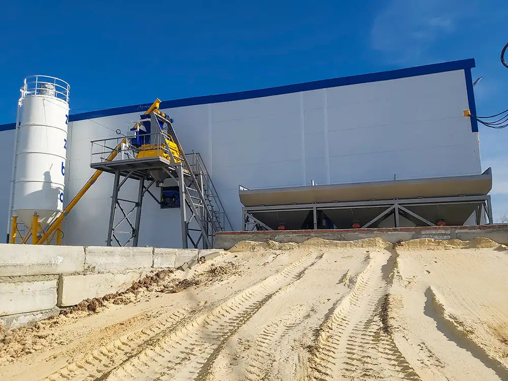 Стационарный Бетонный завод Скип 30, фотография 3