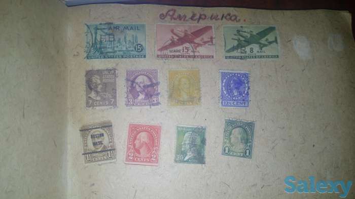 Продам марки разных стран, фотография 1