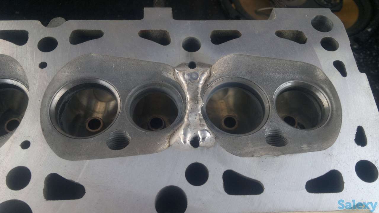 Аргон сварка. Опрессовка Головки ГБЦ., фотография 7