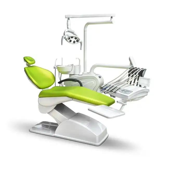 AY-A 1000 - стоматологическая установка с верхней подачей инструментов  Anya Китай, фотография 1