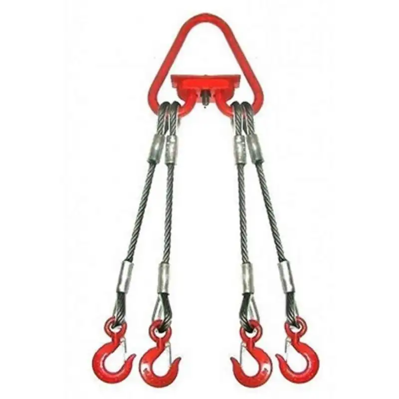 Стропы канатные чалки D: 4,1-127 мм, Матер.: 1СК; 2СК; 3СК; 4СК1..., Груз.: 0,1-100 кг, фотография 1